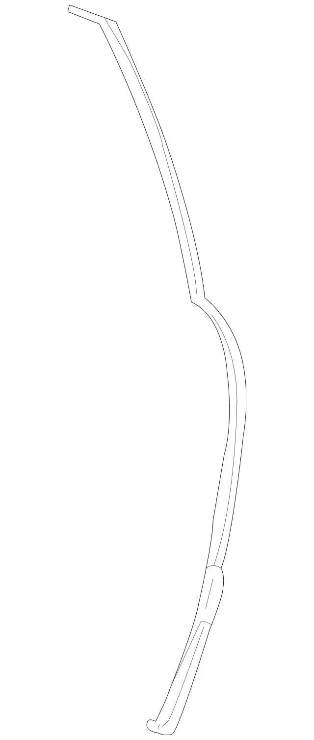 2207302478 - Body: Front Weather-strip for Mercedes-Benz Image