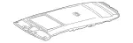 21069059508H20 - Body: Headliner for Mercedes-Benz Image