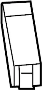 243121CA0A - Electrical: Relay Box Upper Cover for Infiniti Image