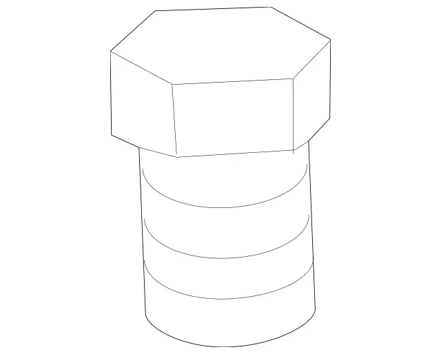 9987340 - Front-End Assembly, Front Panel: Stop Buffer for Mercedes-Benz: 300C, 300CD, AMG GT 43, AMG GT 53, AMG GT 63, AMG GT 63 S, AMG GT 63 S E Performance, C300, C350e, C400, C43 AMG, C450 AMG, C63 AMG, C63 AMG S, C63 AMG S E Performance, CLE300, CLE450, CLE53 AMG, CLS400, CLS450, CLS53 AMG, CLS550, CLS63 AMG, CLS63 AMG S, E300, E350, E400, E43 AMG, E450, E53 AMG, E63 AMG S Image image