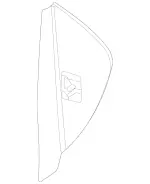 24768909009051 - Body: End Cap for Mercedes-Benz Image