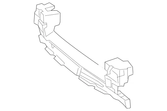 2928850837 - Detachable Parts: Impact Absorber for Mercedes-Benz: GL350, GL450, GL550, GLE300d, GLE350, GLE400, GLE43 AMG, GLE450 AMG, GLE550e, GLS350d, GLS450, GLS550, ML250, ML350, ML400, ML550 Image image