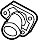 2120031U1B - : Engine Coolant Thermostat Kit for Infiniti Image