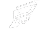 20369078258H85 - Body: Lower Quarter Trim for Mercedes-Benz Image