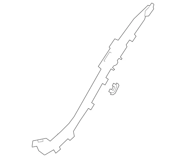 2576908202 - Covering and Lining: Trim, Side Wall for Mercedes-Benz Image