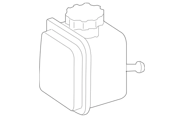 4602583 - : Oil Reservoir for Mercedes-Benz: CL550, CLS550, GL320, ML350, ML450, R350 Image