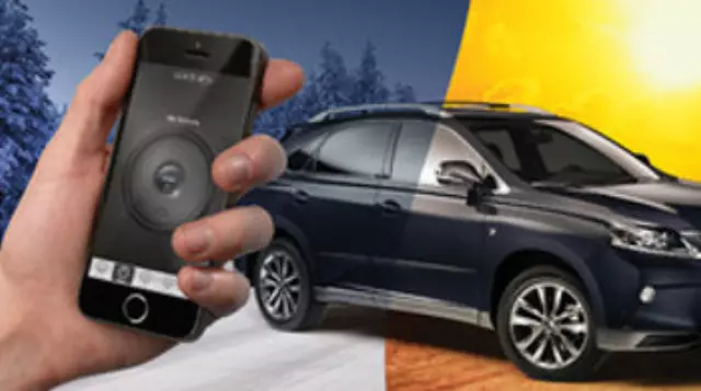 PT39848151 - Electronics: Remote Start App for Lexus: RX350, RX450h Image