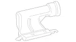 2078320100 - Electrical System: Air Duct for Mercedes-Benz: E550 Image