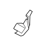 KT1Z1703515AA - Body: Lane Assist Cmra Side Cover for Ford: Transit Connect Image