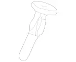 21097002417D43 - Body: Headrest Guide for Mercedes-Benz Image