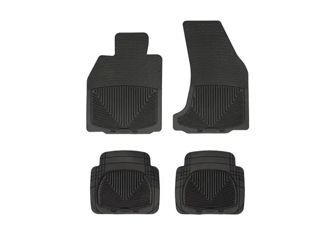 W55W50 - Accessories: Front &amp; Rear Black All Weather Floor Mats for WeatherTech Image