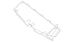 2225052130 - Radiator: Air Ducting for Radiator for Mercedes-Benz Image