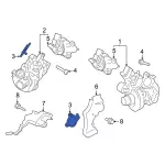 ML3Z9450A - : Turbocharger Gasket for Ford: Expedition, F-150 | Lincoln: Navigator Image