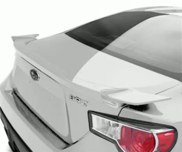 E7218CA000WU - Exterior: Trunk Spoiler - Satin White Pearl for Subaru Image