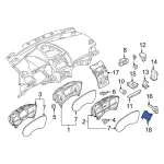 K2GZ10D885EB - : Display Unit for Ford: Edge Image