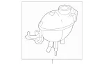 2315000049 - : Expansion Reservoir for Mercedes-Benz Image