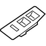 DG1Z14525BA - Body: Switch Housing for Ford: Taurus Image