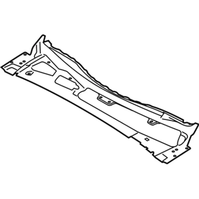 JL7Z7802012B - Body: Cowl Top Panel for Ford: Expedition, F-150, F-150 Lightning, F-250 Super Duty, F-350 Super Duty, F-450 Super Duty | Lincoln: Navigator Image