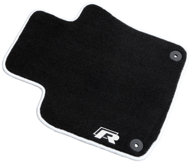 5K1061325041 - : Mojomats Carpeted Mats - Anthracite for Volkswagen: Golf, GTI Image