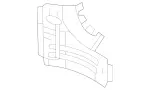9066340016 - Body: Lower Pillar Reinforcement for Mercedes-Benz Image