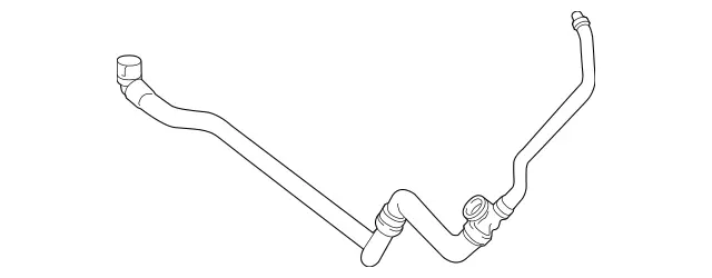 2385010701 - Radiator: Coolant Hose for Mercedes-Benz: AMG GT 43, AMG GT 53, CLS450, CLS53 AMG, E350, E53 AMG, GLC300 Image image