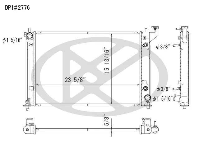A2776 - Cooling Systems: Koyorad Radiator for Koyo Image