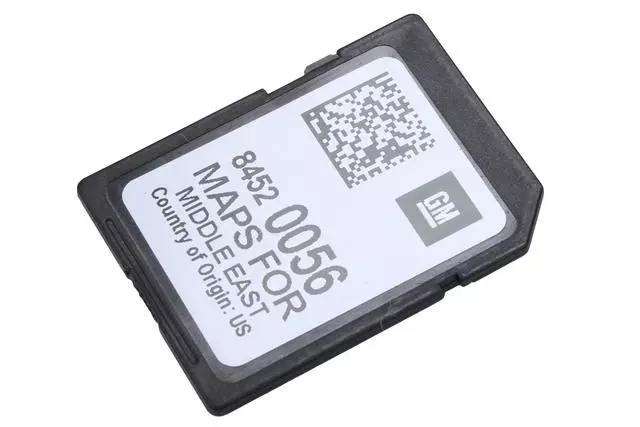84520056 - : Navigation Data Card for GM Image