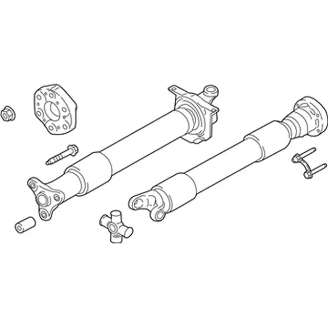 JR3Z4R602S - : Drive Shaft Assembly for Ford: Mustang Image