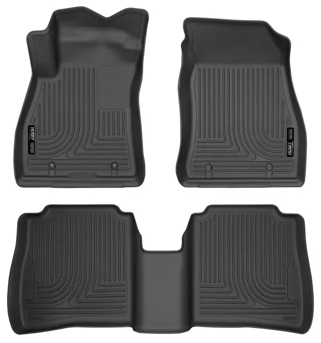 95631 - : Weatherbeater - Front &amp; 2nd Seat Floor Liners for Husky Liners Image