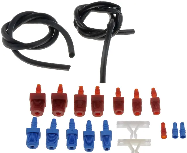 13911 - : Master Cylinder Bleeder Kit - 22 In. Hose, Clip, And Sae And Metric Fittings for Dorman Image