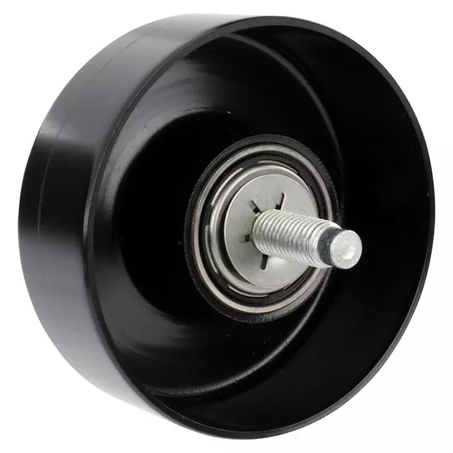 LC3Z8678B - Cooling System: Idler Pulley for Ford: E-350 Super Duty, E-450 Super Duty, F-250 Super Duty, F-350 Super Duty, F-450 Super Duty, F-550 Super Duty Image