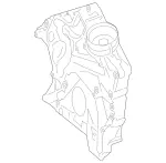 2760150300 - Engine: Timing Cover for Mercedes-Benz Image