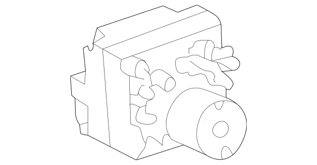 2431881238 - : Exchange Hydraulic Unit for Mercedes-Benz Image