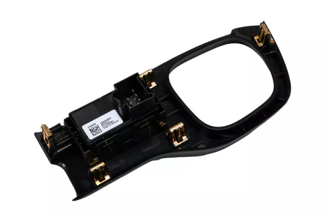 Black Carbon Metallic Rear Passenger Side Door Window Switch Bezel - GM (23280858)