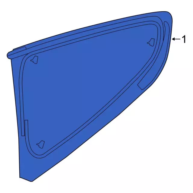 Quarter Glass - Ford (JR3Z-6329710-C)