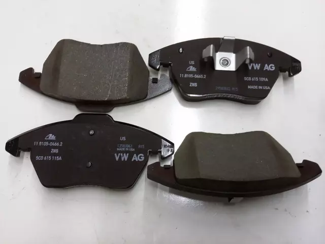 5C0698151A - Brakes: Brake Pads for Volkswagen: Beetle, Jetta Image