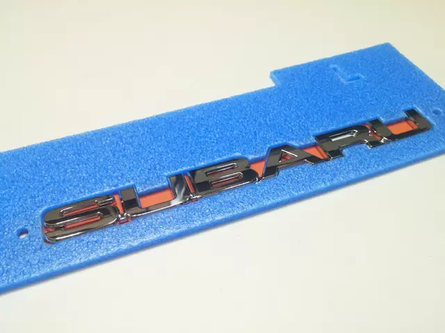 93073AG160 - Body: Nameplate for Subaru: Legacy, Outback Image