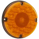 55983 - : 7" LED Stop Tail Turn Lights, Front Turn, Single Function w/ Reflex for Grote Lighting Image