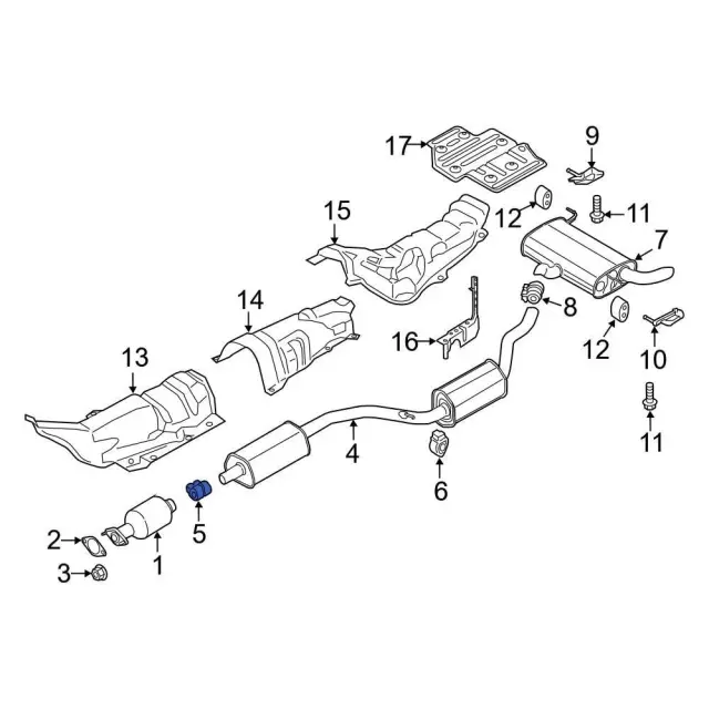 Clamp - Ford (NU2Z-5K256-B)
