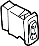 252600W001 - Body: Switch for INFINITI: QX4 Image