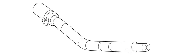 2119970652 - Steering: Power Steering Pressure Hose for Mercedes-Benz Image