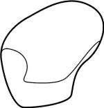 349105NA0B - : Shift Knob for INFINITI: QX50 Image