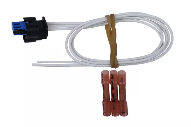 86792094 - Electrical, Lighting and Body: Wiring Harness Connector for Buick: Enclave, Encore GX, Envision | Cadillac: CT4, CT5, Escalade, Escalade ESV, LYRIQ, XT4, XT5, XT6 | Chevrolet: Blazer, Bolt EUV, Bolt EV, Camaro, Colorado, Corvette, Equinox, Express 2500, Express 3500, Malibu, Silverado 1500, Silverado 1500 LTD, Silverado 2500 HD, Silverado 3500 HD, Suburban, Tahoe, Trailblazer, Traverse, Traverse Limited | GMC: Acadia, Canyon, Hummer EV Pickup, Savana 2500, Savana 3500, Sierra 1500, Sierra 1500 Limited, Sierra 2500 HD, Sierra 3500 HD, Terrain, Yukon, Yukon XL Image