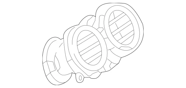 2138307700 - Heating and Ventilation: Air Vent for Mercedes-Benz: E300, E350, E43 AMG, E53 AMG, E63 AMG S Image image