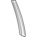 1W4Z54255A35AAA - Body: Window Molding for Lincoln: LS Image