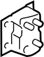 85210CR900 - : Bumper Bracket for Infiniti Image