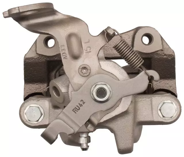 19383659 - : Rear Driver Side Disc Brake Caliper Assembly (Friction Ready Coated), Remanufactured for GM Image