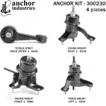 300230 - : Anchor Four-Piece Engine Mount Kit for Anchor Image