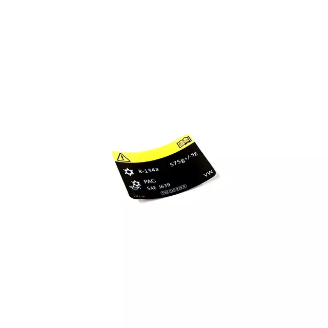 561010828R - : AC Label for Volkswagen: Passat Image