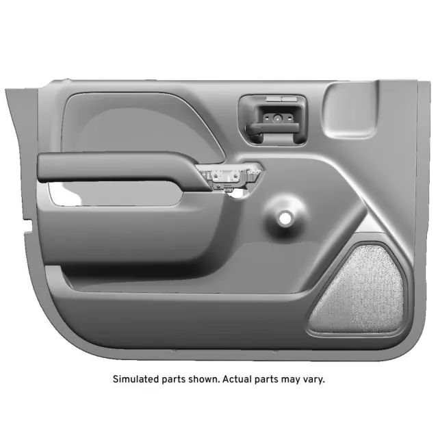 84354396 - Body: Door Trim Panel for Chevrolet: Silverado 1500, Silverado 2500 HD, Silverado 3500 HD | GMC: Sierra 1500, Sierra 2500 HD, Sierra 3500 HD Image